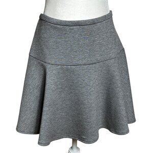 Merona Mini Skirt Gray Y2K Skater Drop Waist Sportswear Casual Athletic Womens 8